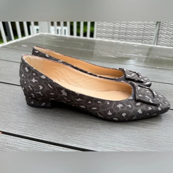 Ann Mashburn olive and brown leopard Patterned Flats - Picture 5 of 5